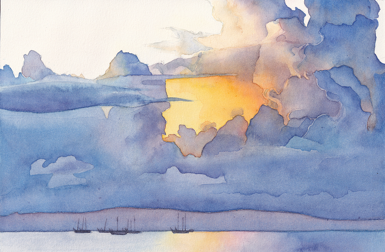 2017-2018水彩习作总结(一)