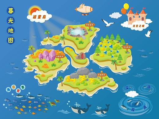 《暮光地图》插画