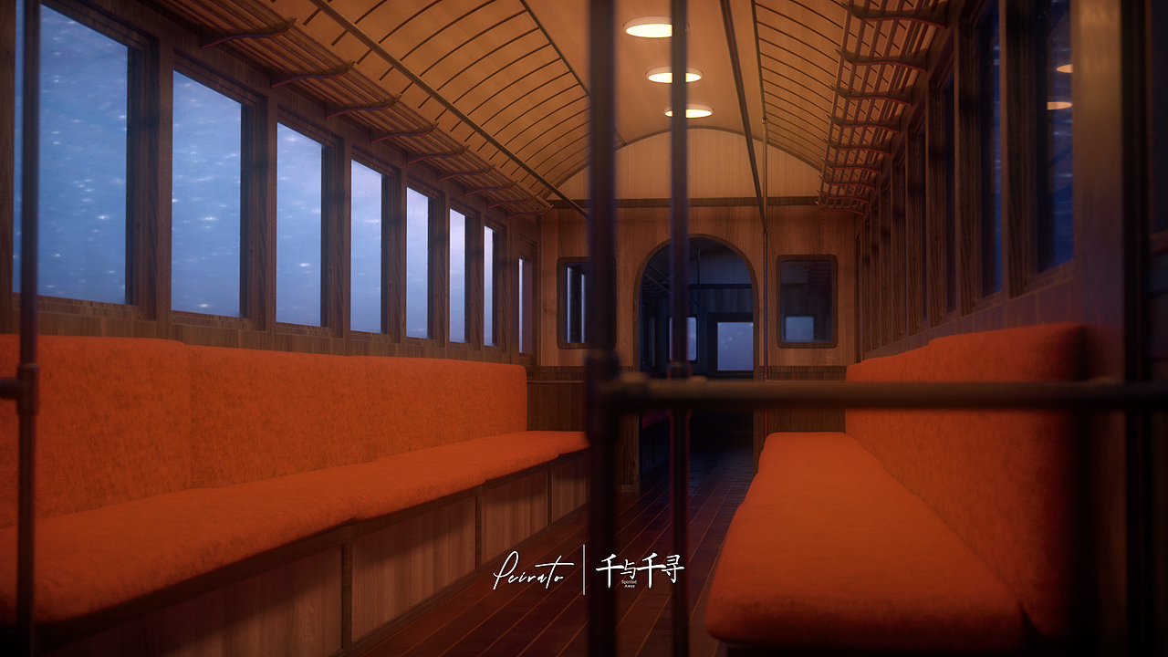 千与千寻-Cinema 4D场景还原（图ZMjI1NDIwODcy） - 动画/影视 - 站酷设计师Peirato原创素材 - 站酷ZCOOL