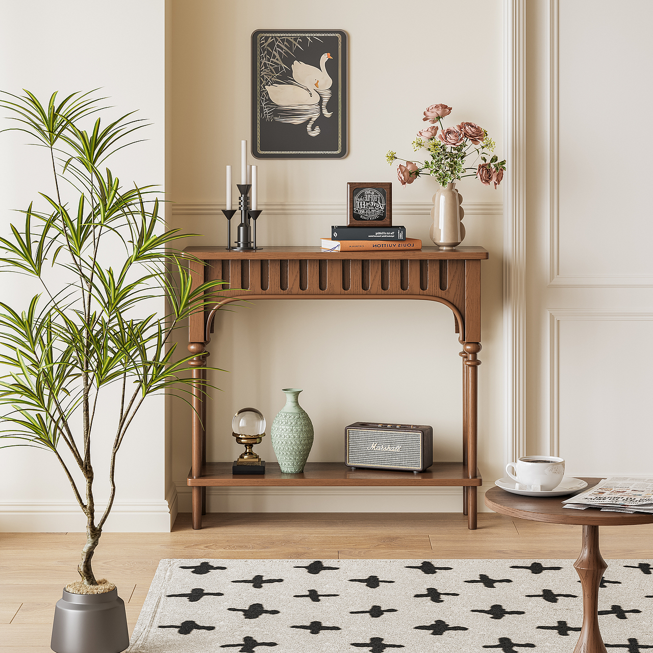 法式玄关桌2（图ZMzY4NjM2ODgw） - 生活用品 - 站酷设计师谷及家居原创素材 - 站酷ZCOOL