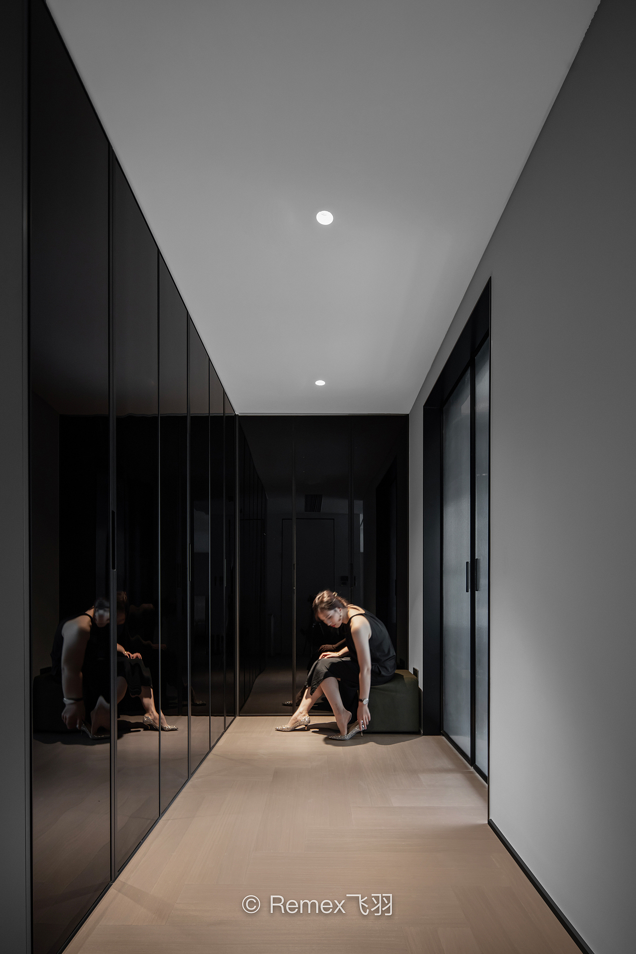 白色极简私宅实景案例|空间摄影飞羽|