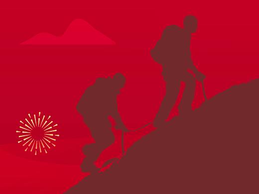 【平面】登山活动物料