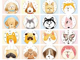 60個可愛愛的喵星人和汪星人頭像大集合
