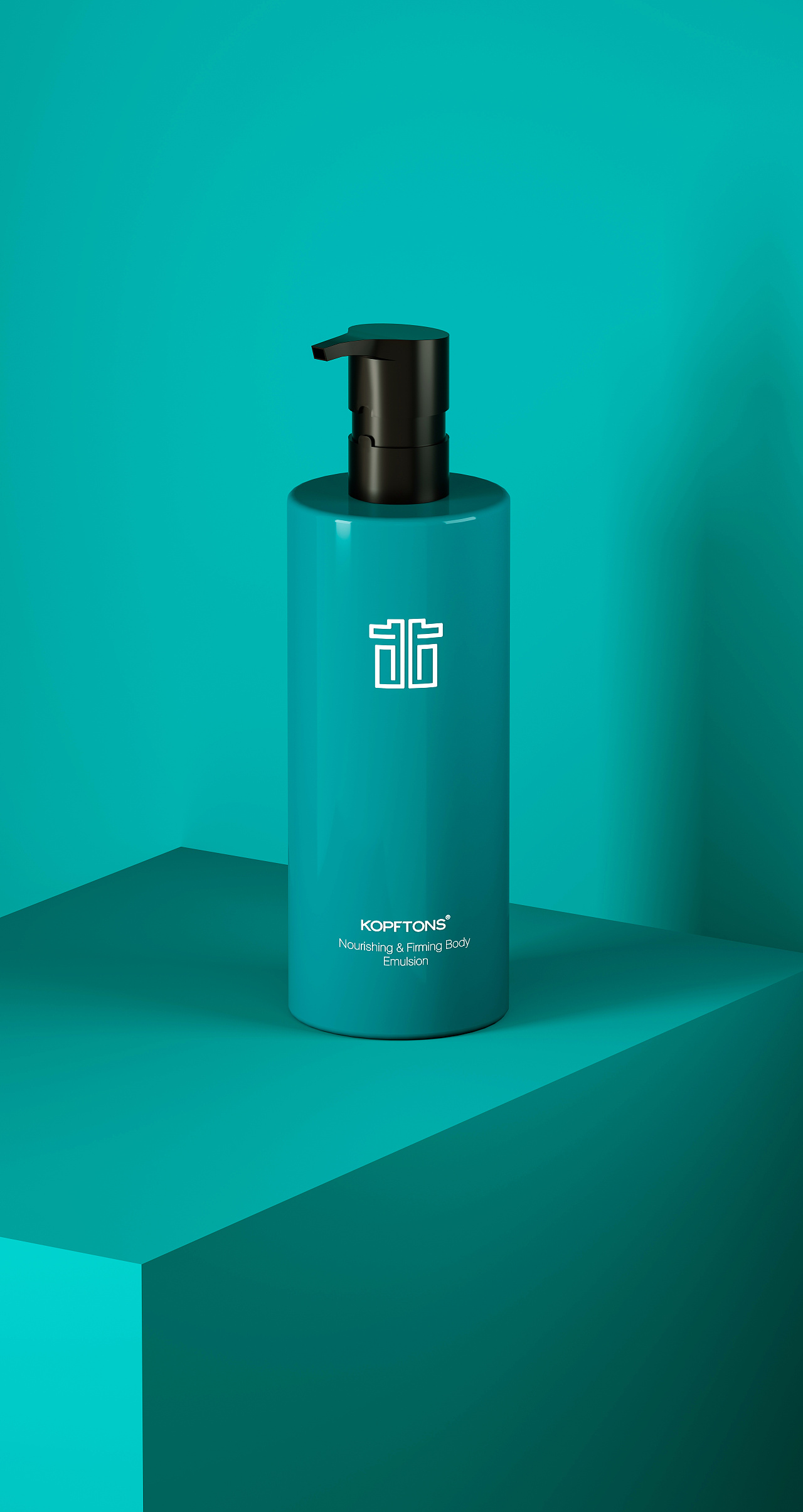 c4d建模渲图 化妆品瓶子 男士护肤品