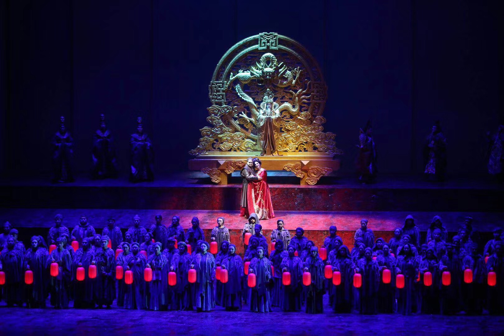 贺冰凇原创:普契尼歌剧《图兰朵》原创海报设计!