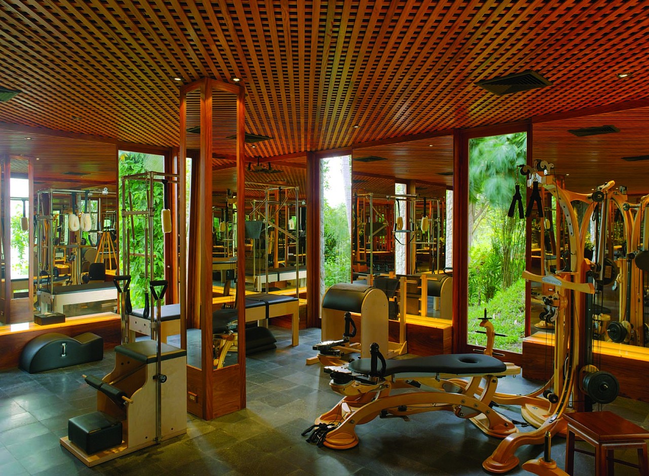 成都健身房装修|成都健身房设计图|健身房装修效果图