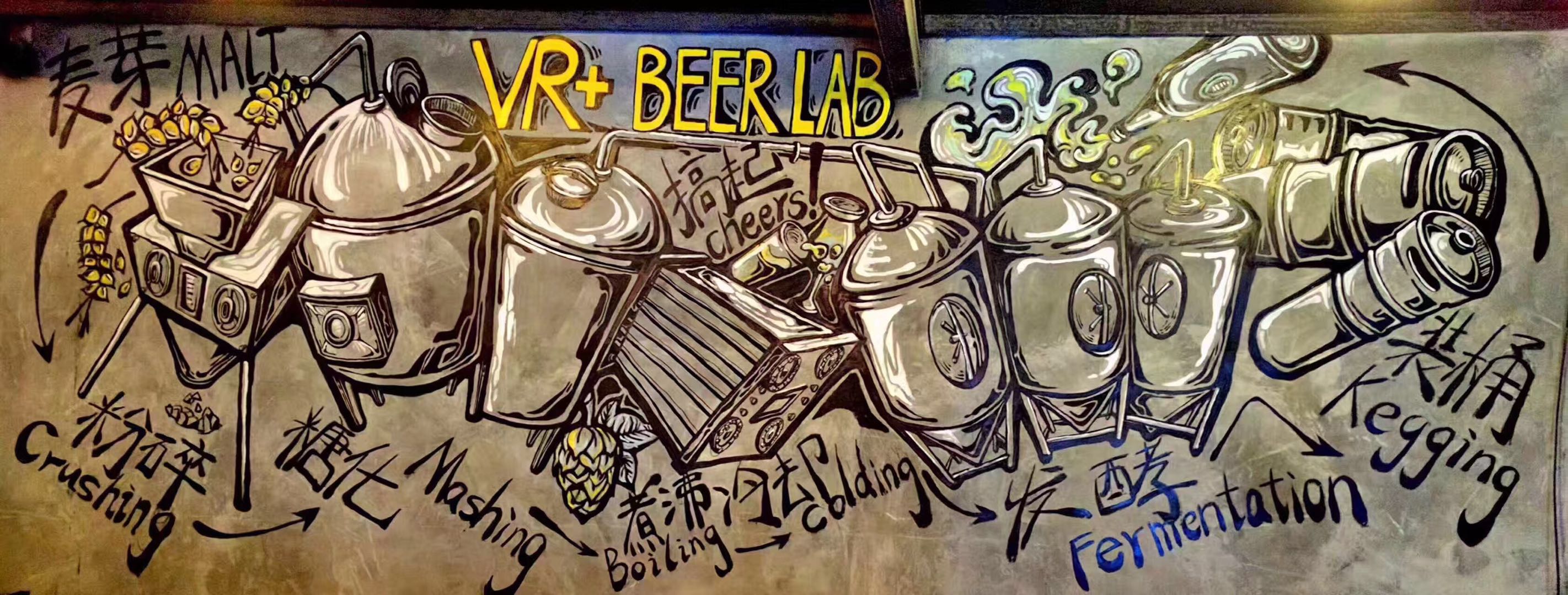 我的精酿啤酒商业插画总结logo墙绘插画周边