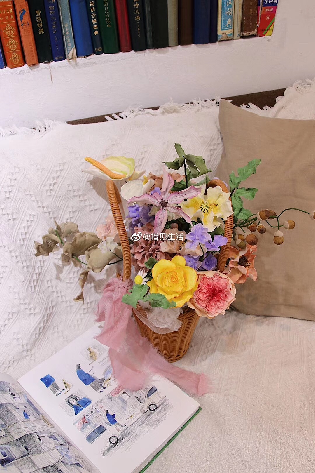 指见生活二十八期粘土花艺培训学员作品展示(六)