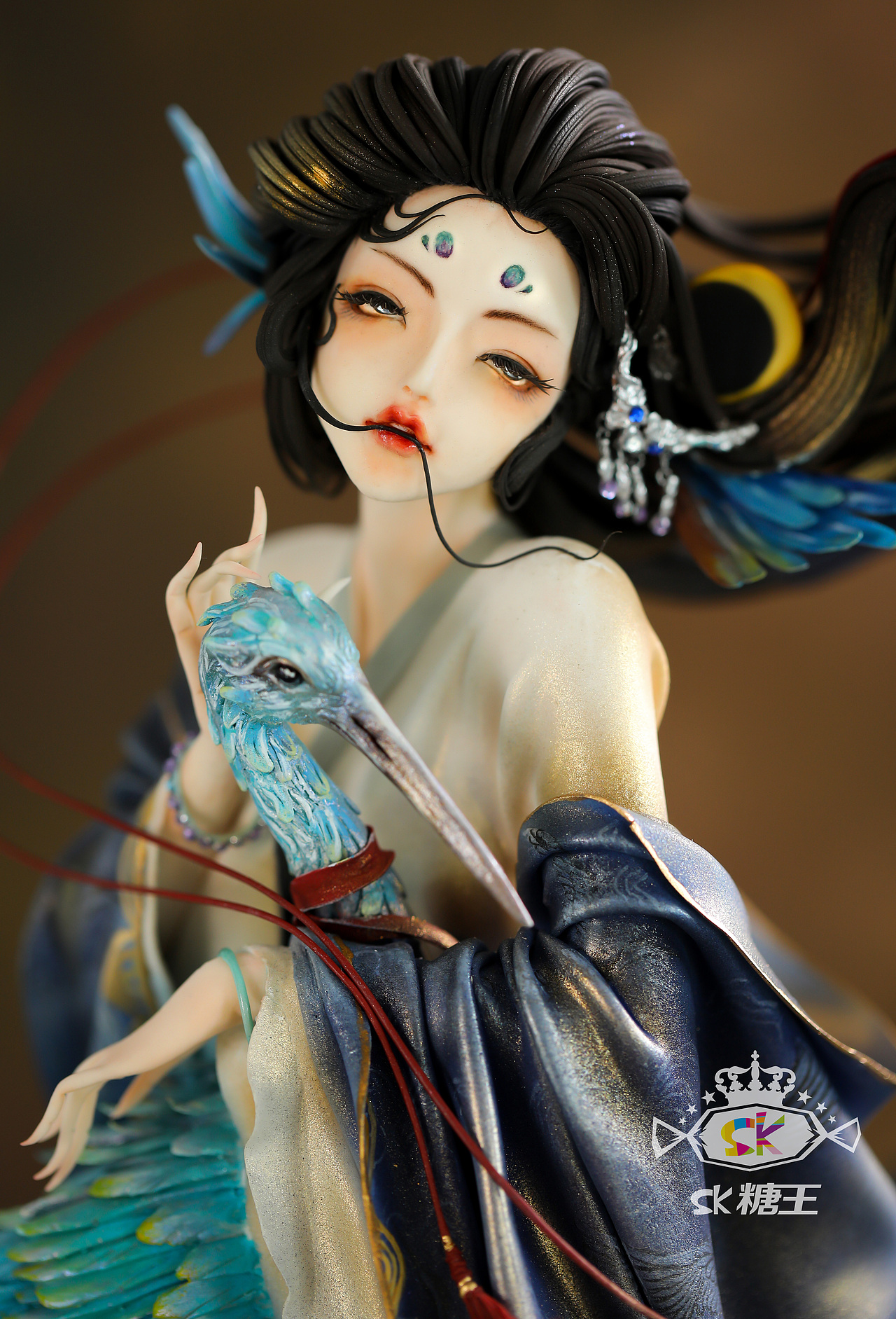 可以吃的手办|翻糖人偶蛋糕《青鸟》