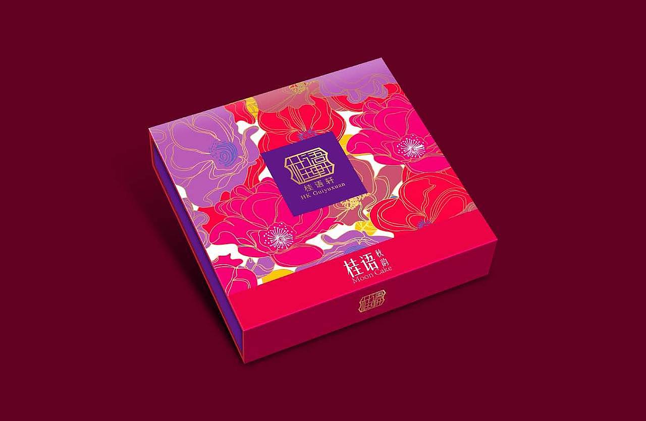 香港桂语轩时尚月饼包装礼盒|平面|包装|巨灵创意设计广州_原创作品