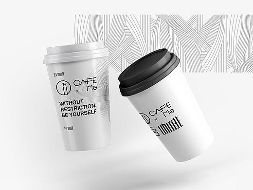 吾咖啡 CAFE×Me | 咖啡品牌标志设计方案 ​​​​