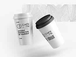 吾咖啡 CAFE×Me | 咖啡品牌标志设计方案 