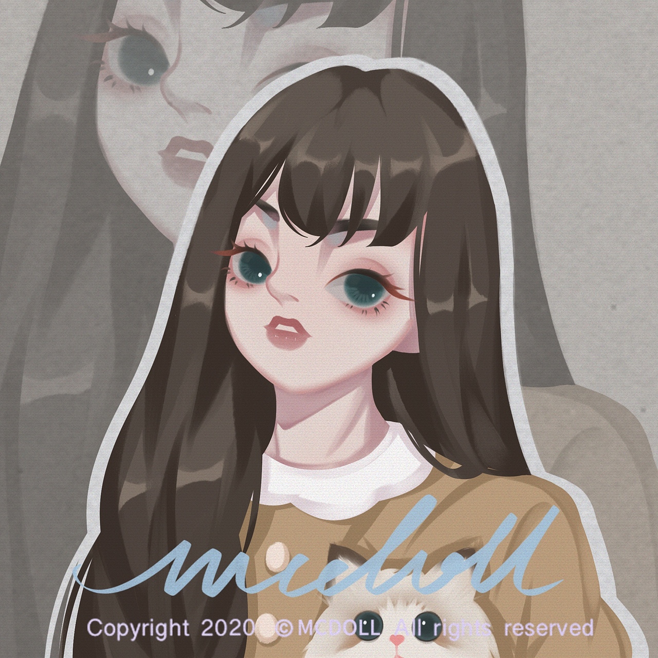 人设练习和插画委托（图ZMTk5MDM3Mjk2） - 商业插画 - 站酷设计师mcdoll_麦兜原创素材 - 站酷ZCOOL