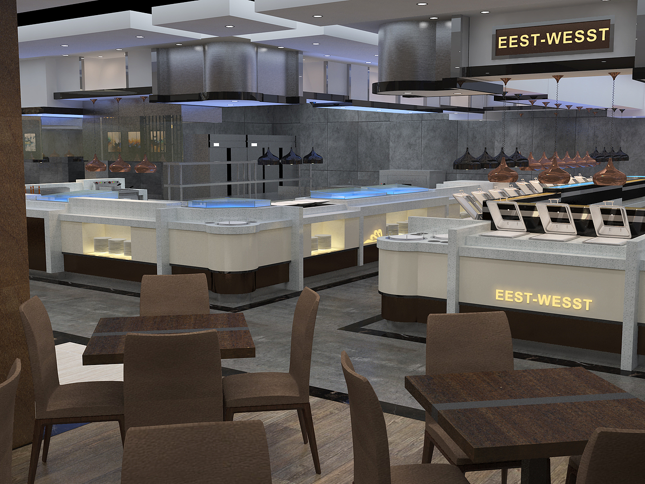 定做餐厅冰鲜台自助餐冰台海鲜冰台厂家直销