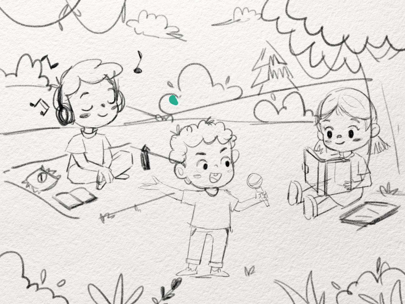 啦啦啦啦,郊游啦