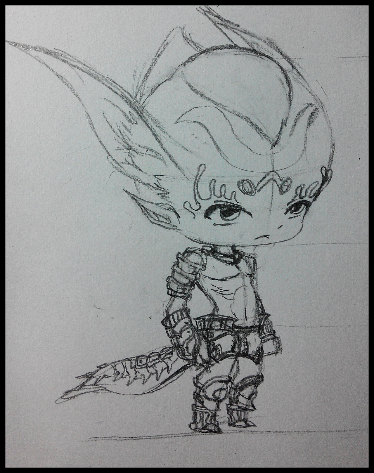 游戏角色设计练习（图ZMjc0MTAwOTI=） - 概念设定 - 站酷设计师蔡琪琪原创素材 - 站酷ZCOOL