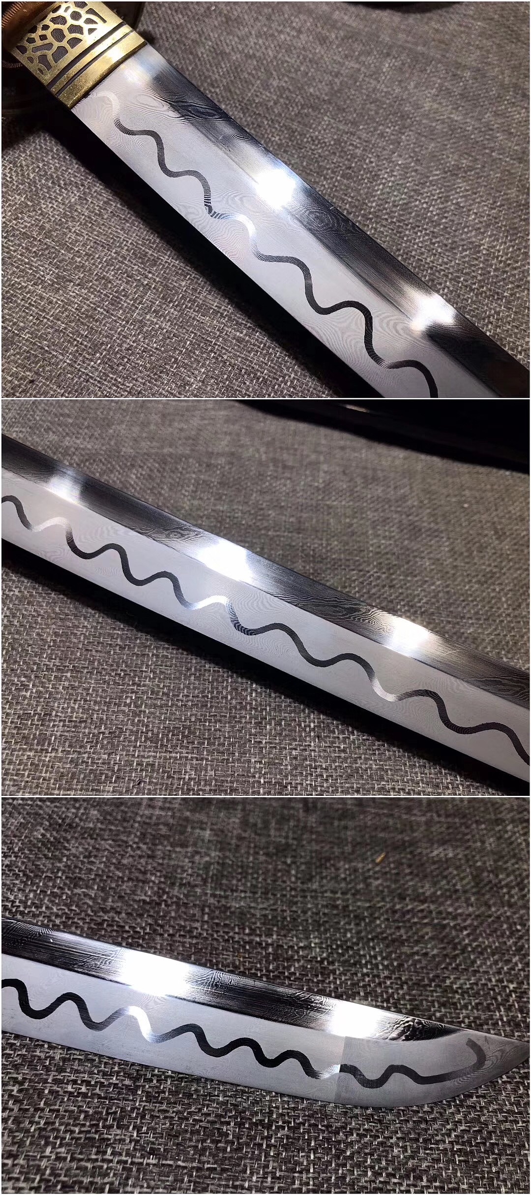 精品扭转纹武士刀