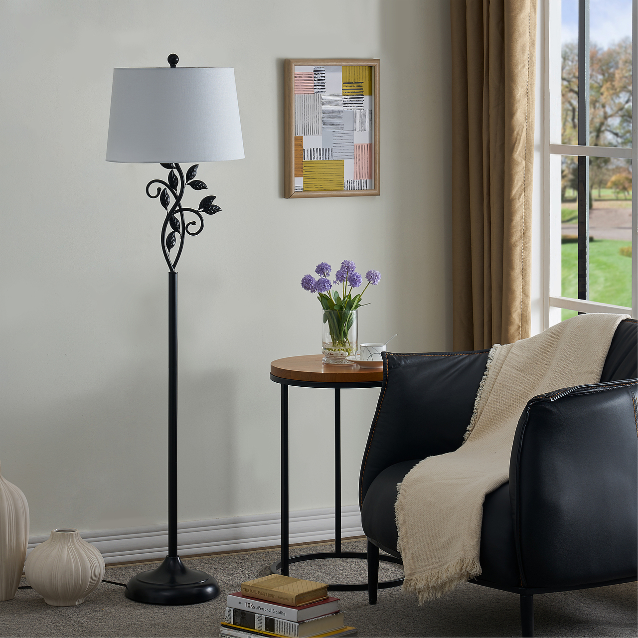 落地灯台灯组合