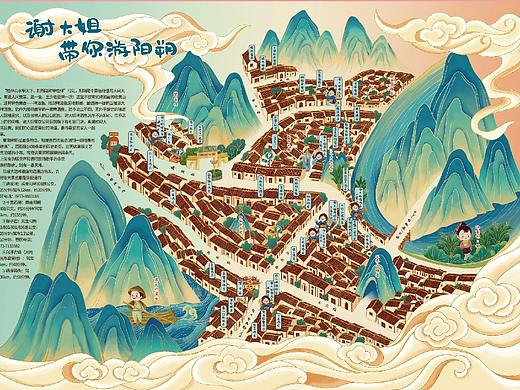 【手绘地图】谢大姐带你游阳朔