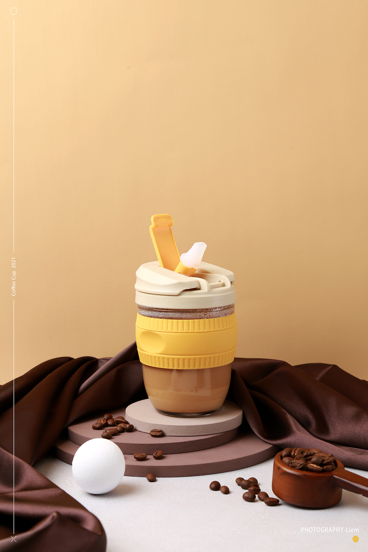 多色玻璃咖啡杯 I Coffee Cups