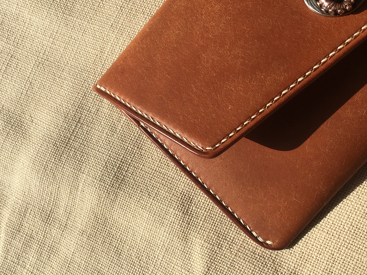 手工皮具——手拿包