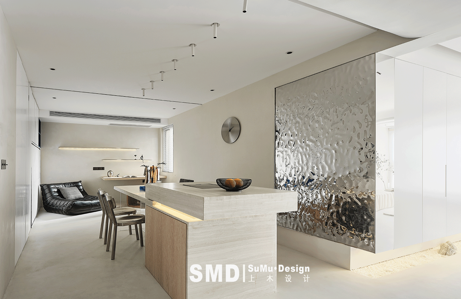 「Pure」侘寂风极简复式小宅，从柜子里“偷”面积！（图ZMjc1OTMyMjIw） - 家装设计 - 站酷设计师南京上木设计原创素材 - 站酷ZCOOL