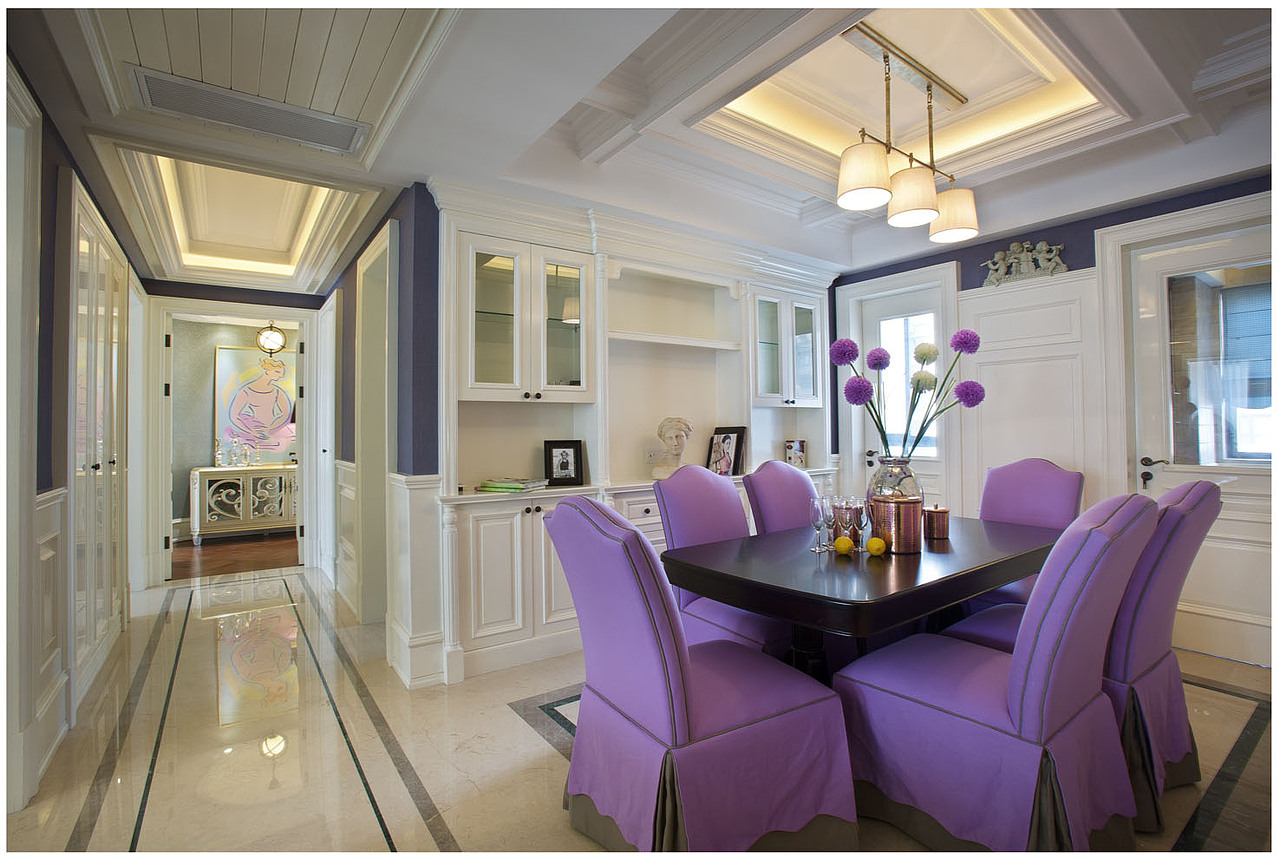 济宁张大静推荐济宁青建白鹭洲美式风格装修示例