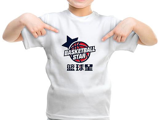 篮球星儿童培训俱乐部LOGO