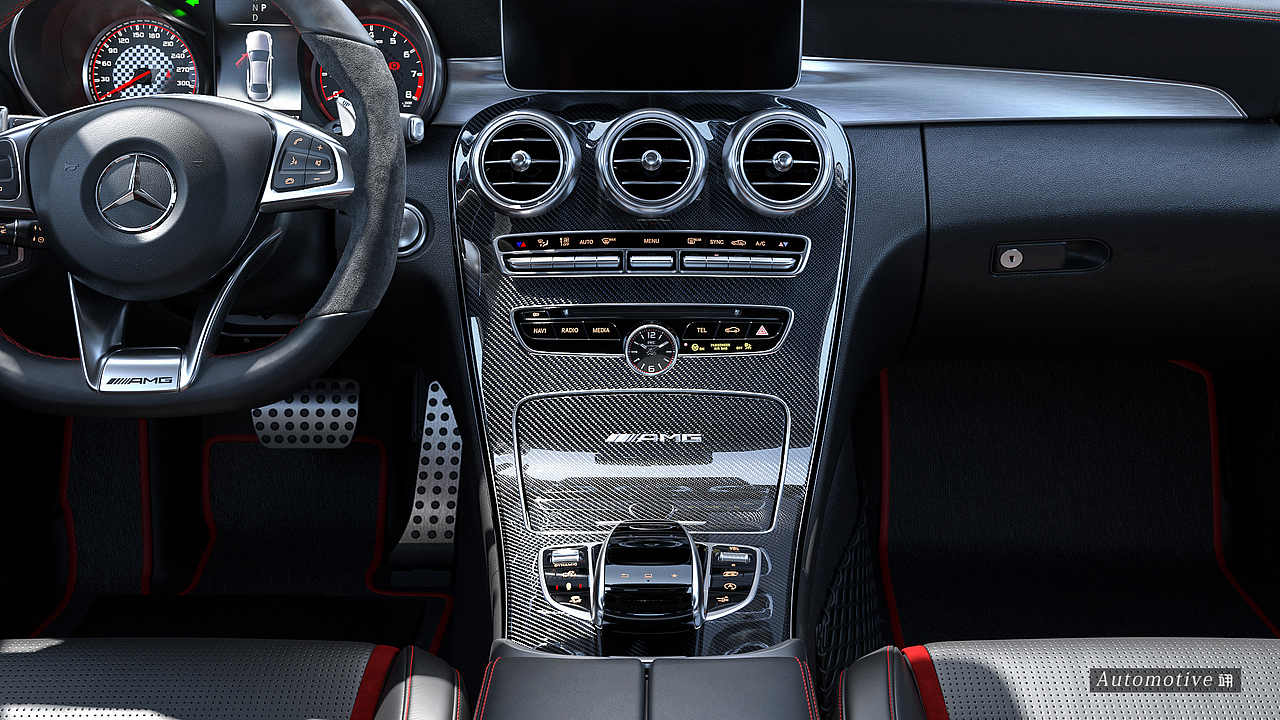 CGI -Benz C63s Coupe Interior(图ZMTIxMjIxODY4) - 机械/交通 - 站酷设计师bababread原创素材 - 站酷ZCOOL