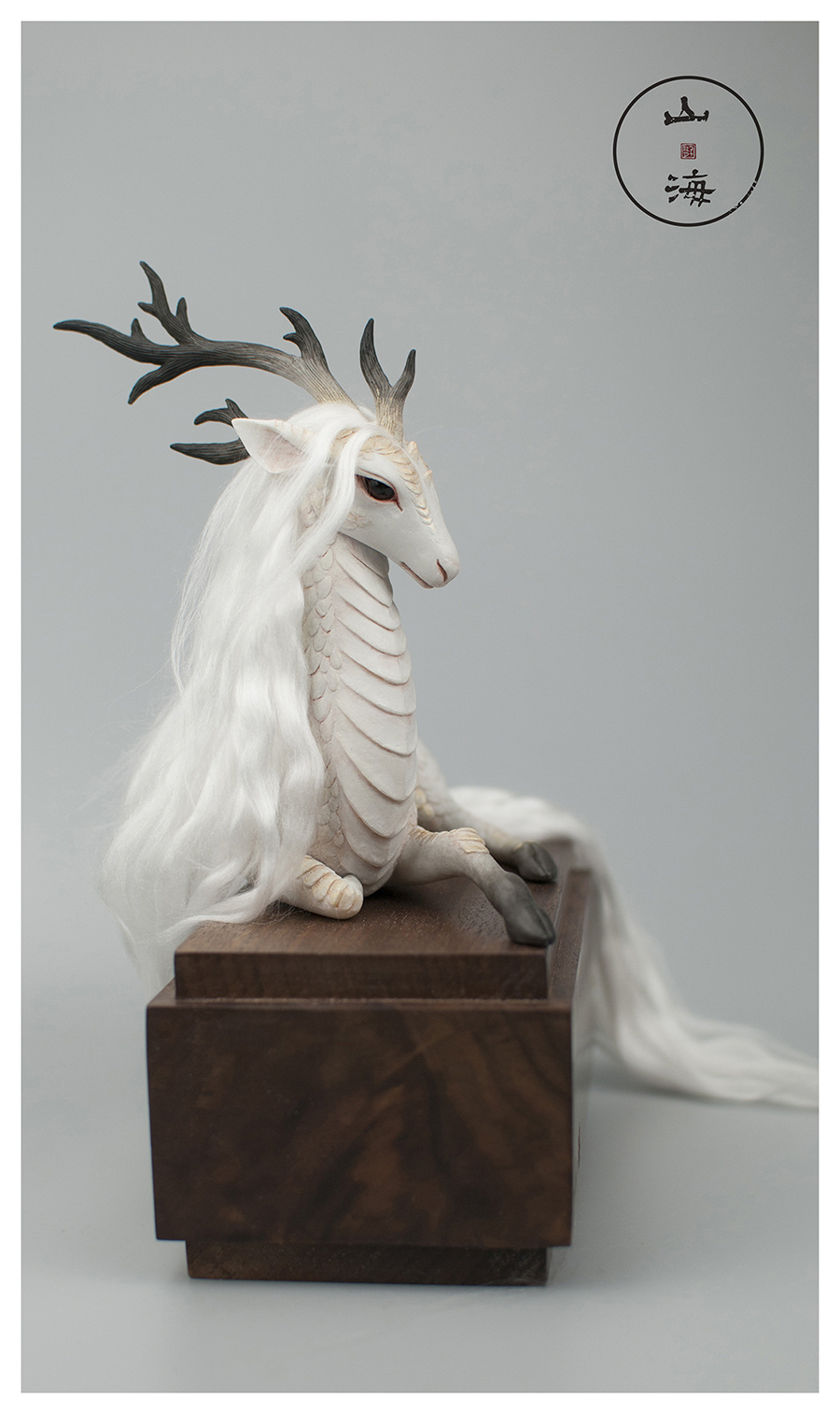 国风原创神兽【山·海】之 麒麟 |手工艺|手办/模玩|千江有月 - 原创
