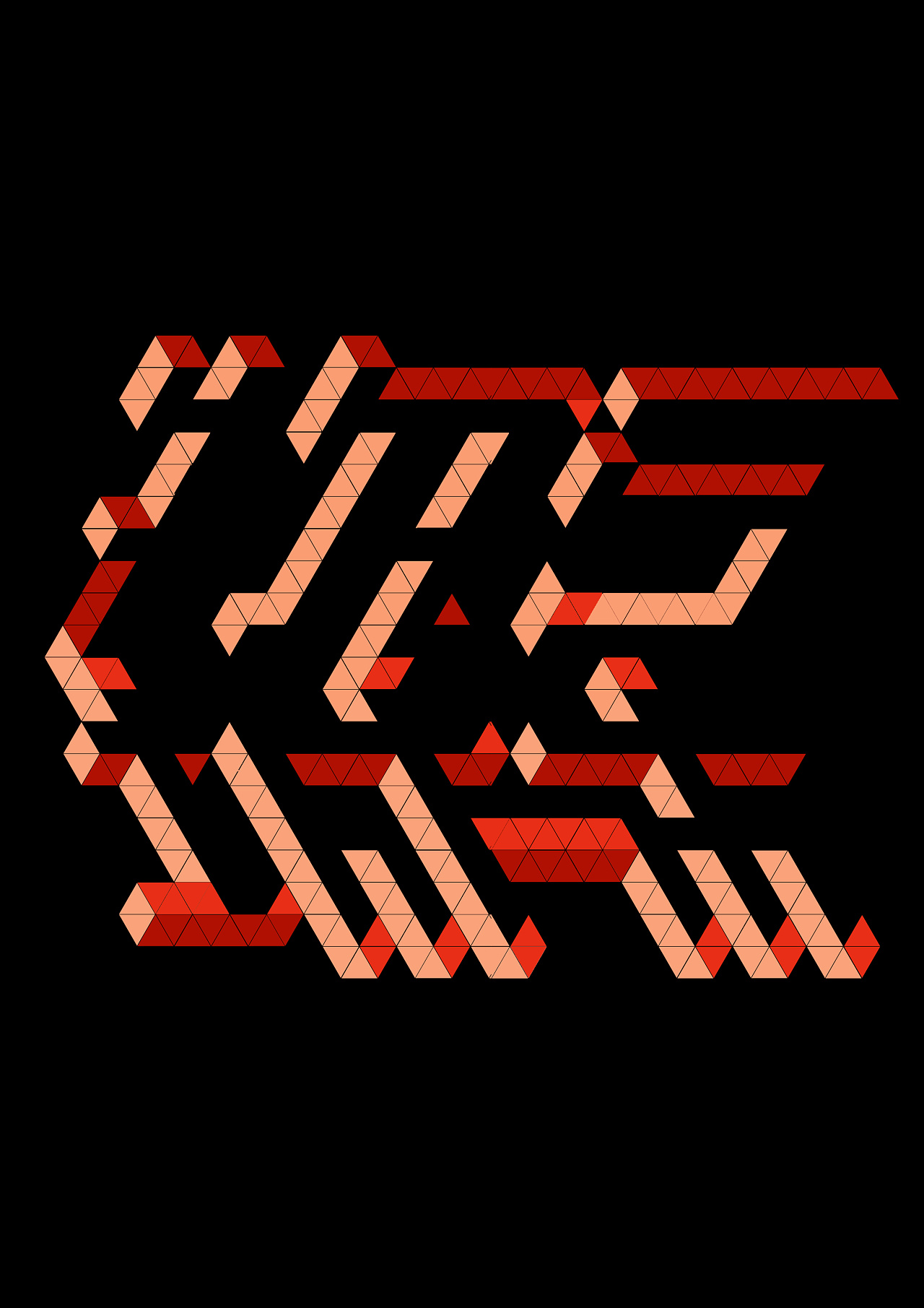 一组2.5d字体练习