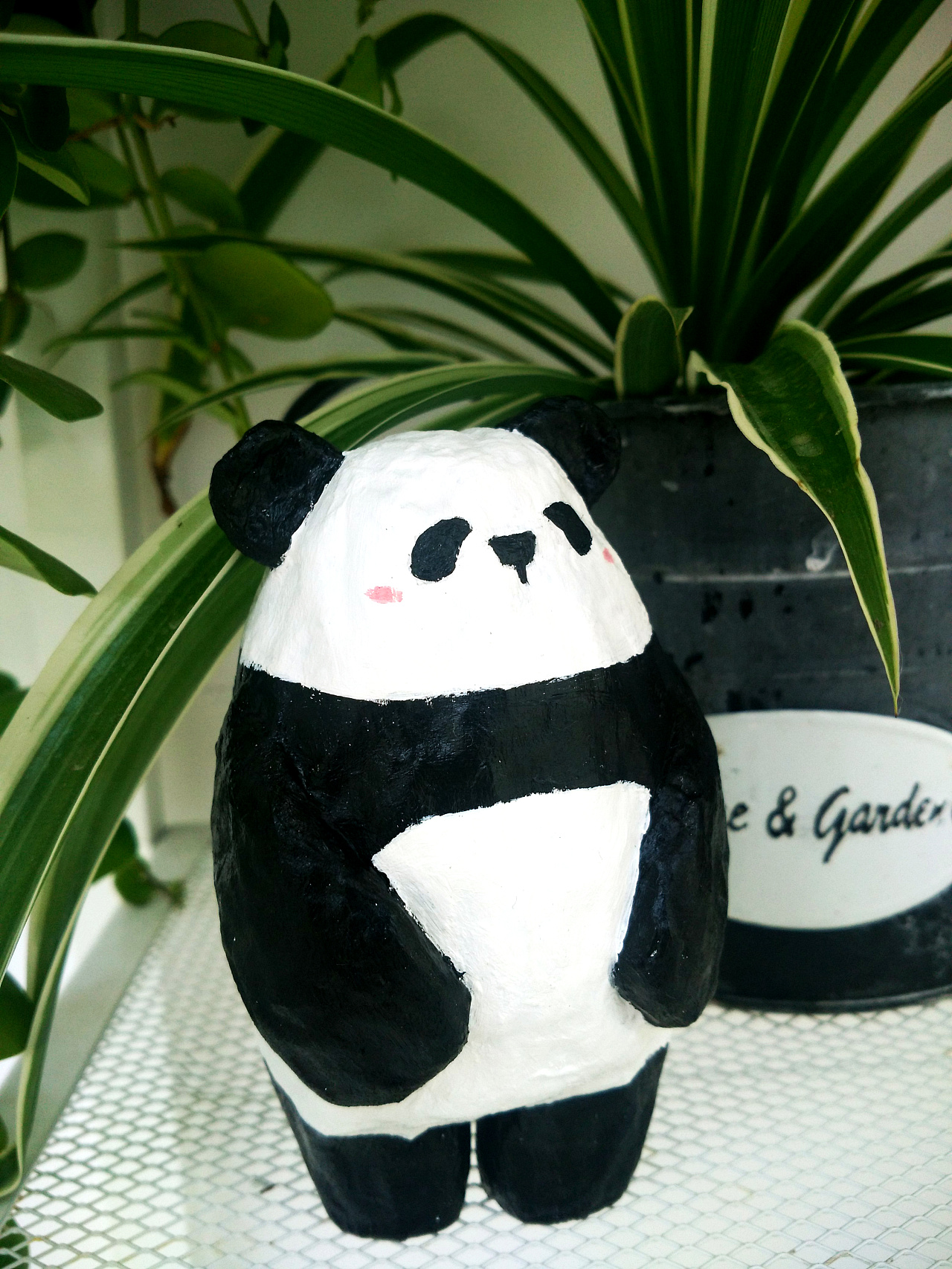 【纸塑】报纸的重生轮回(4)panda 熊猫 