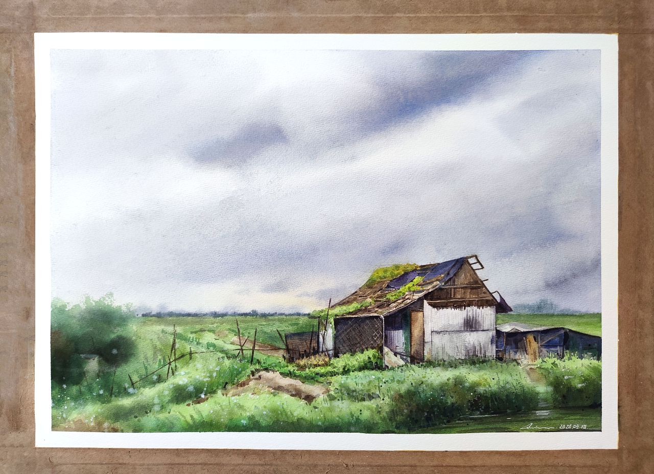 水彩作品-两个多月时间的记录（图ZMjA4MzIyNzky） - 绘画 - 站酷设计师画画的陈一丘原创素材 - 站酷ZCOOL