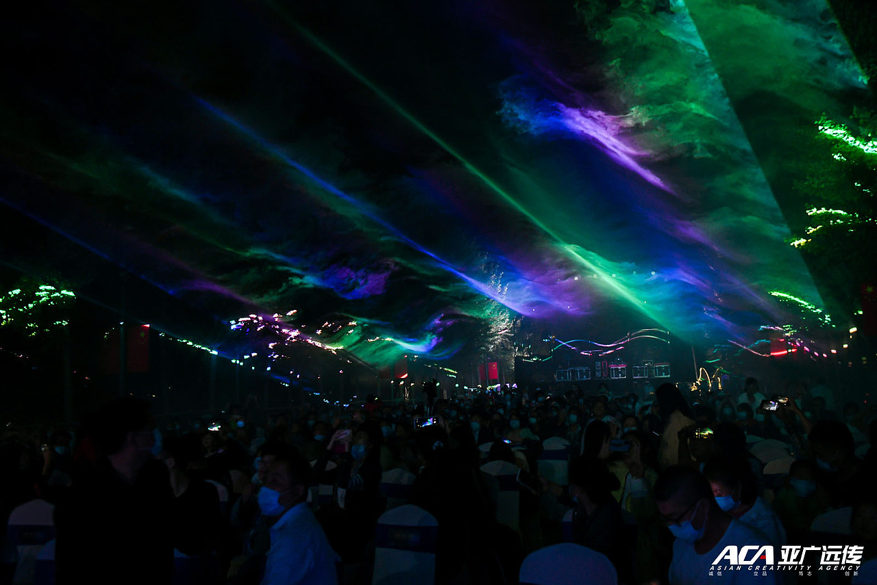 7D极光秀暨绿城蘭园美好亦如蘭生活发布盛典（图ZMjM0Mzg4ODg0） - 舞台美术 - 站酷设计师ACA亚广远传原创素材 - 站酷ZCOOL