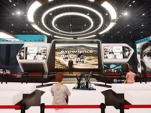 CFMOTO-新品机车发布会展台