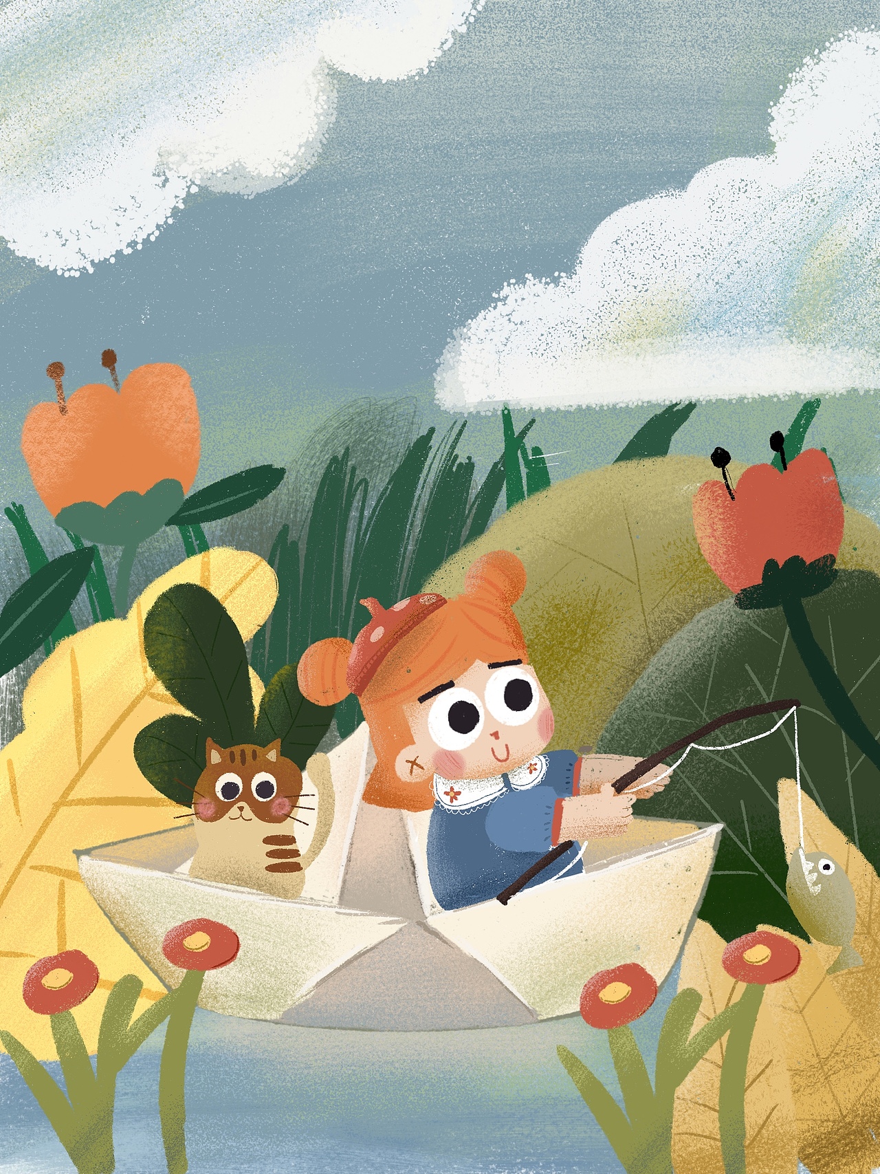 最近几天的儿童插画合集