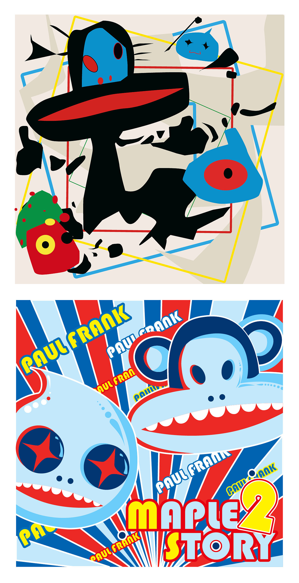 抽象艺术:Paul Frank & MapleStory2