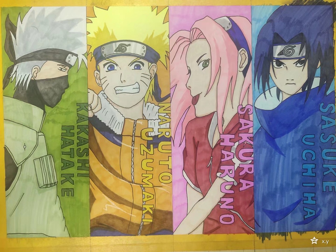 火影忍者（图ZMjI0NTAxMTE2） - 其他 - 站酷设计师邢小勇原创素材 - 站酷ZCOOL