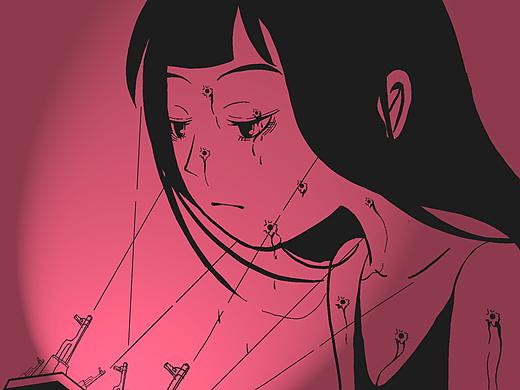 網(wǎng)絡(luò)暴力（個(gè)人主頁(yè)-ZMjg1MDEwMjQ=） - 創(chuàng)作習(xí)作 - 站酷設(shè)計(jì)師JioJio啾原創(chuàng)素材 - 站酷ZCOOL