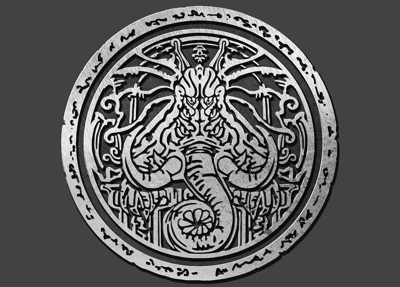 克苏鲁铸币系列一（图ZMjgwMzA5MzA0） - 工艺品设计 - 站酷设计师长光野太原创素材 - 站酷ZCOOL