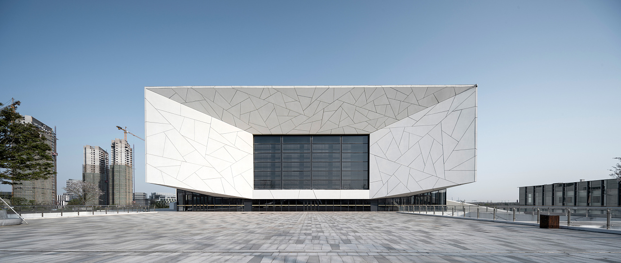 建筑景观摄影临平大剧院