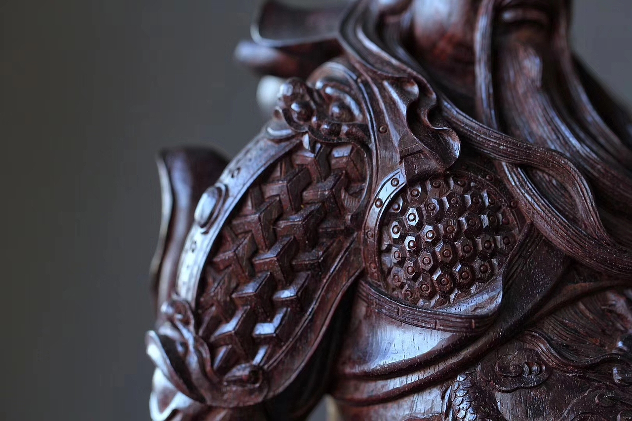 关公.武财神（图ZMTQzMjMwOTc2） - 工艺品设计 - 站酷设计师檀韵红木艺术原创素材 - 站酷ZCOOL