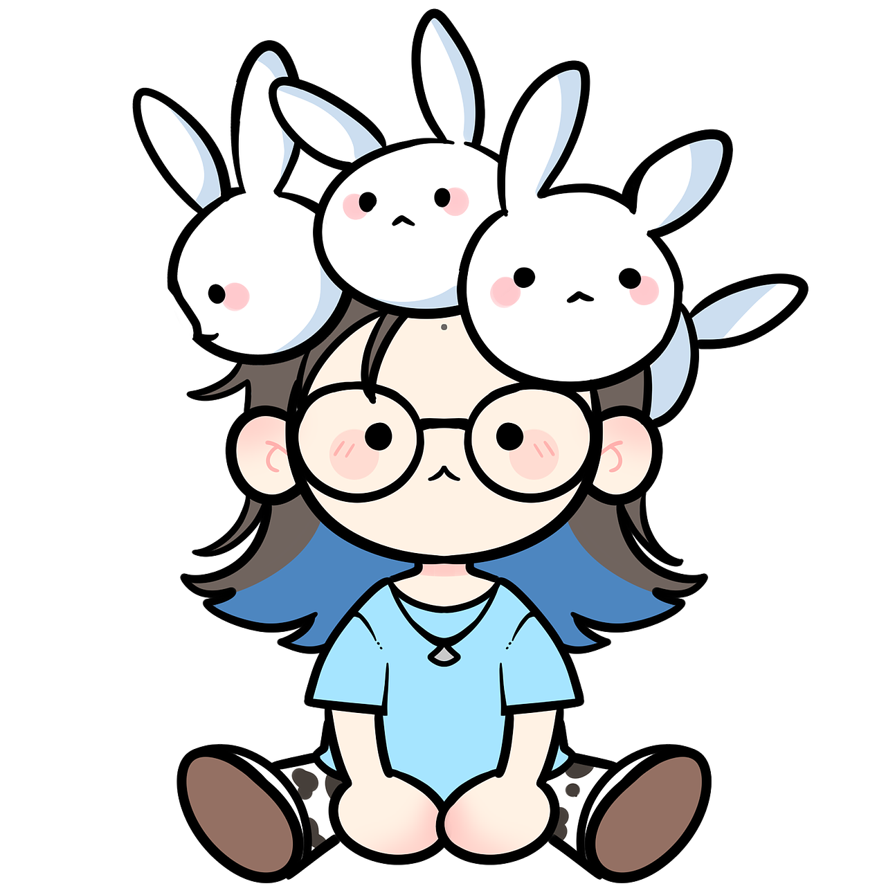 情侣周边＆头像~猪拱白菜系列（图ZMjc4ODM5NjI0） - 新锐潮流插画 - 站酷设计师鳕鱼川川原创素材 - 站酷ZCOOL