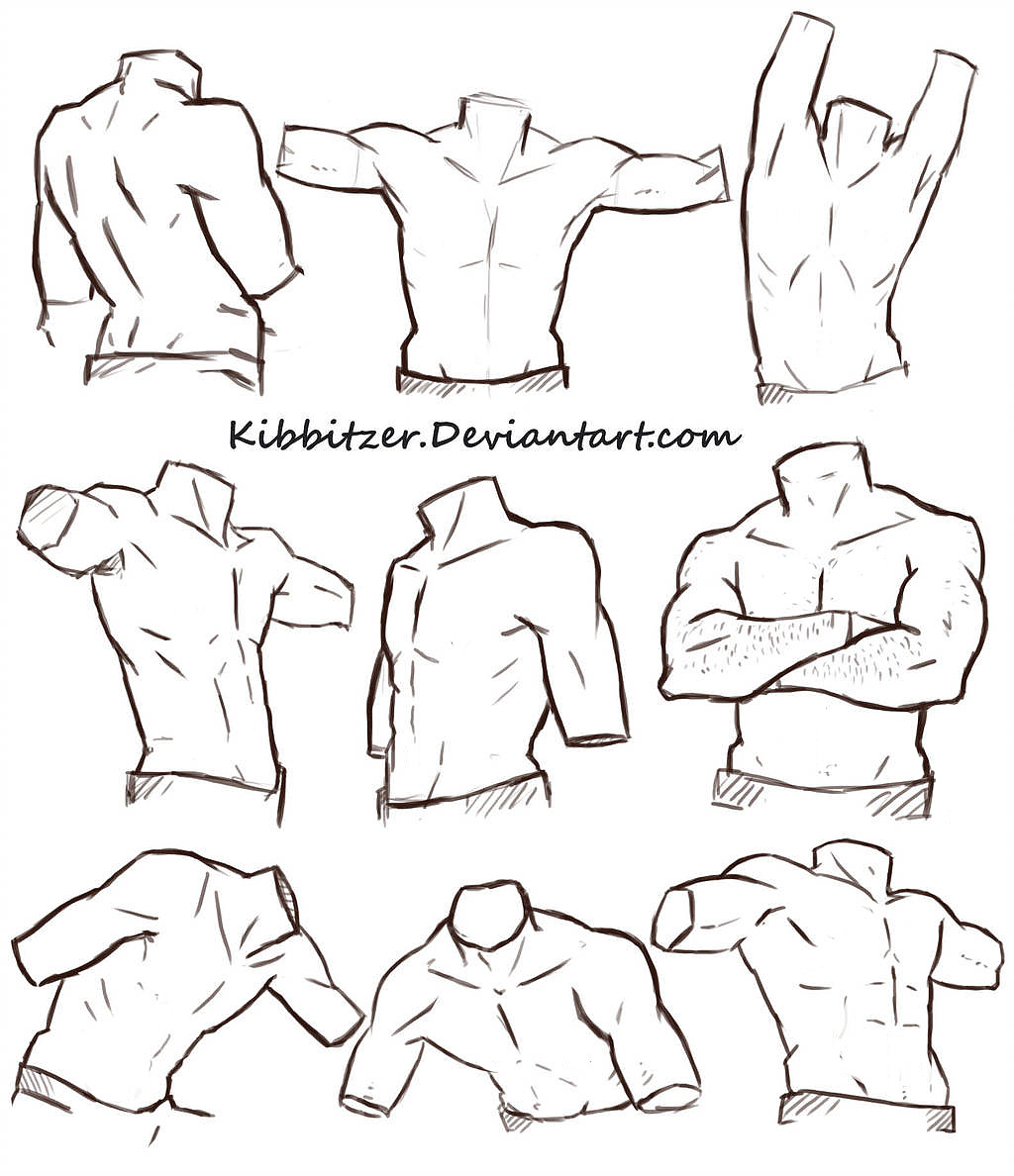 素材绘画练习参考part05动作练习02