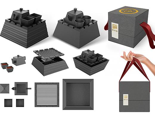 《秦风雅韵》陶瓷茶具套装