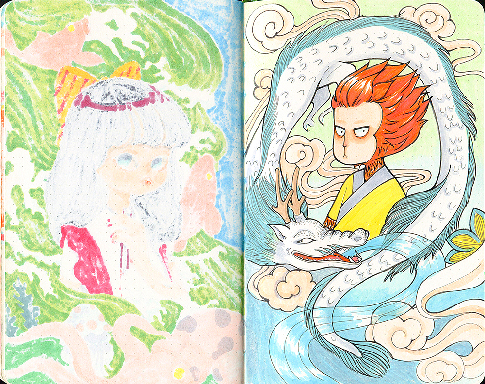 脑洞涂鸦本（图ZMTIxNjUzMTcy） - 创作习作 - 站酷设计师applenana原创素材 - 站酷ZCOOL