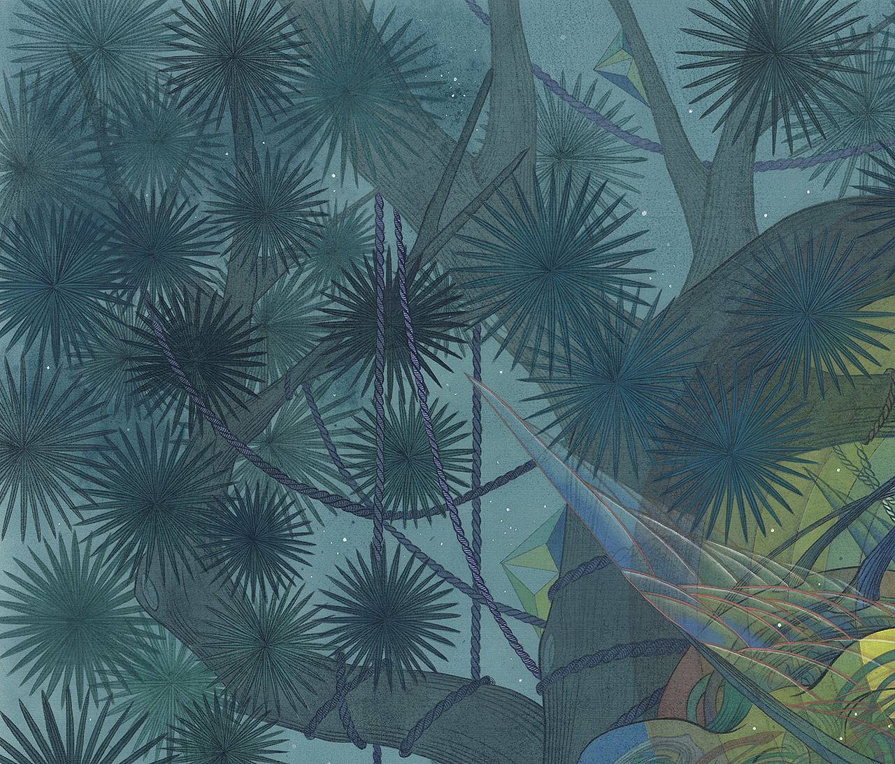 夜目光临（图ZMTg3NjA4NTM2） - 绘画 - 站酷设计师禮義原创素材 - 站酷ZCOOL