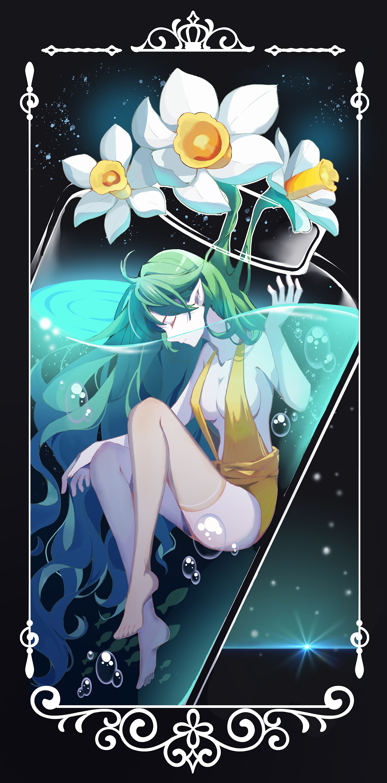 十二星座-水瓶座|插画|商业插画|茶音lulu - 原创作品 - 站酷 (zcool)