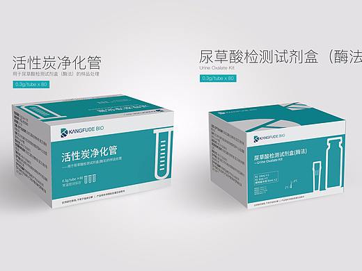 尿草酸检测试剂盒包装设计