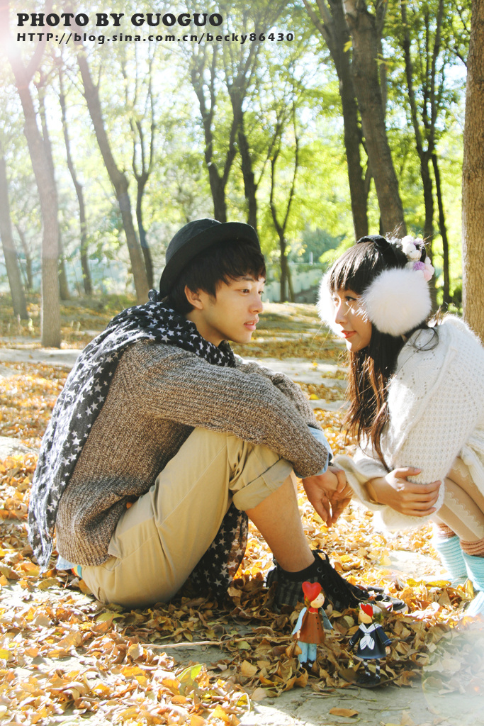 为杂志拍的一些双人图.